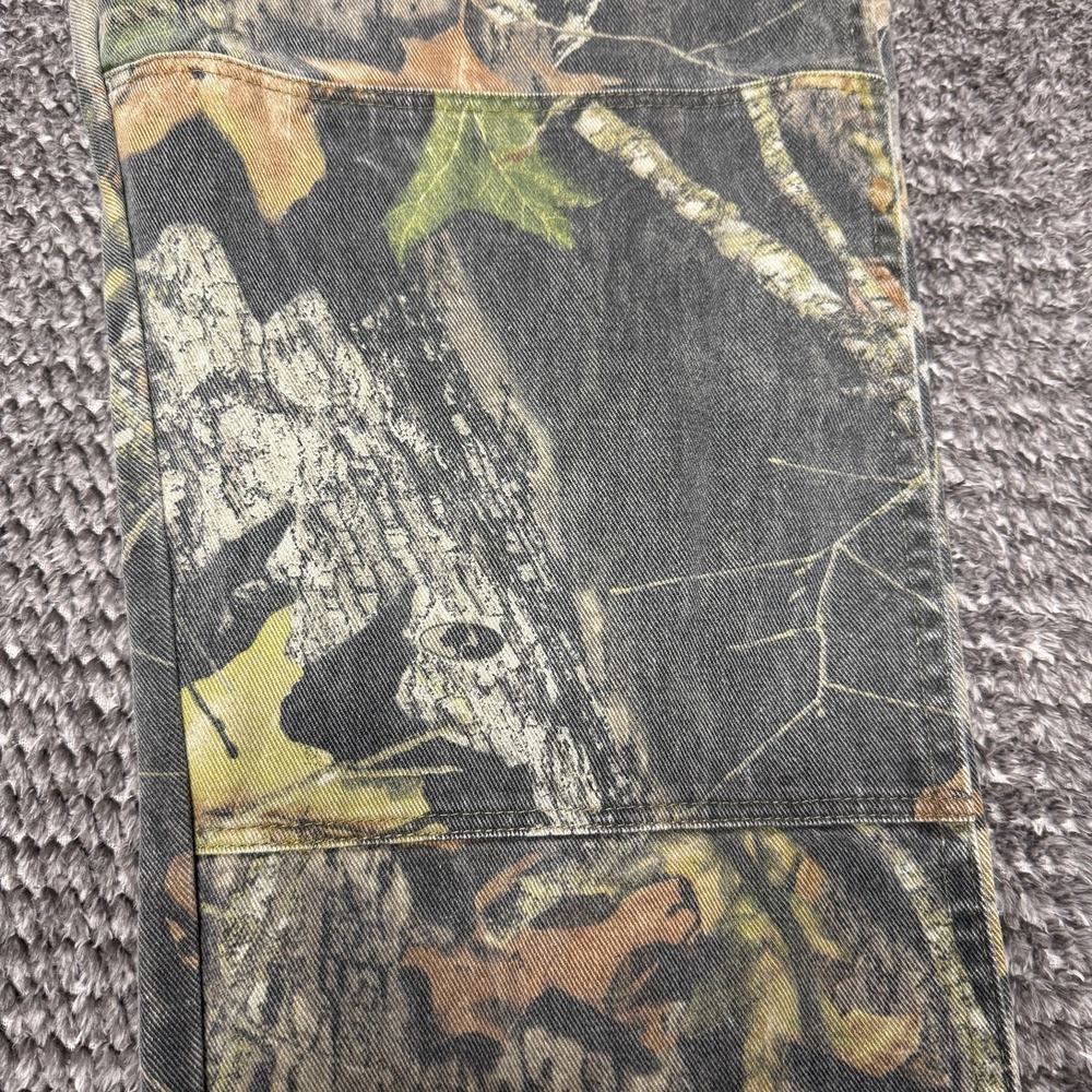 Wrangler Mens Mossy Oak Camo Jeans Pants 38x32 Double Knee Hunting Denim - Picture 10 of 10